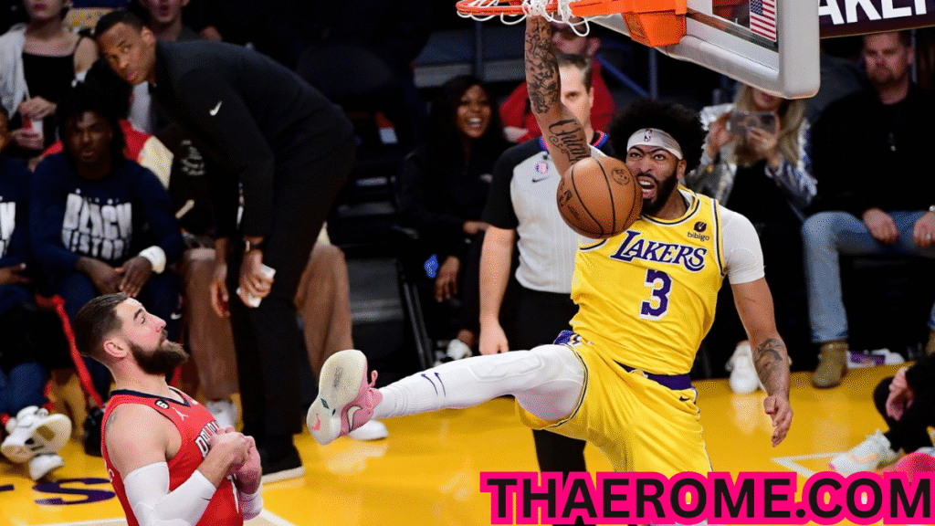 Lakers vs New Orleans Pelicans Match Player Stats
